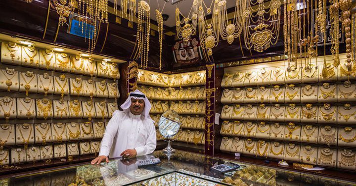 Joyeria de oro en Dubai