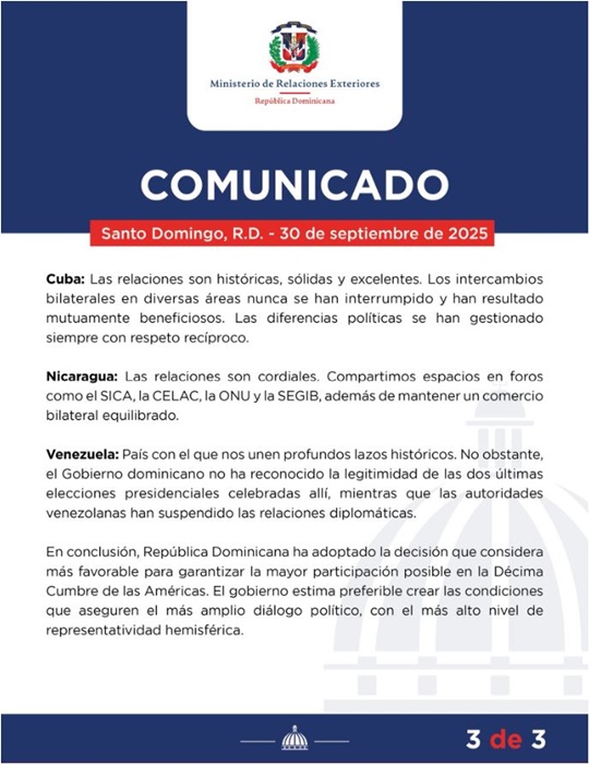 Cumbre de las Américas 9 2025 2