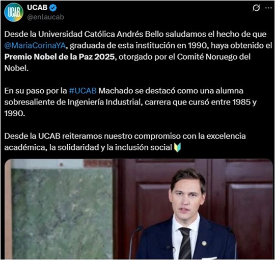 Comunicado UCAB 10 10 2025