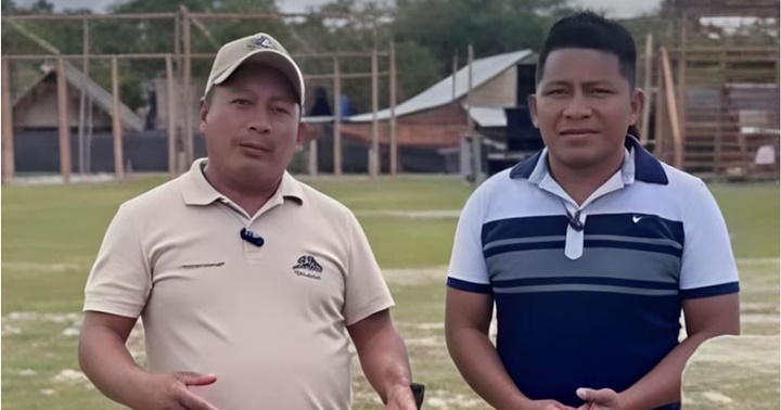 Jhanson González y Trino Fuentes