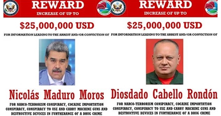 Nicolás Maduro y Diosdado Cabello