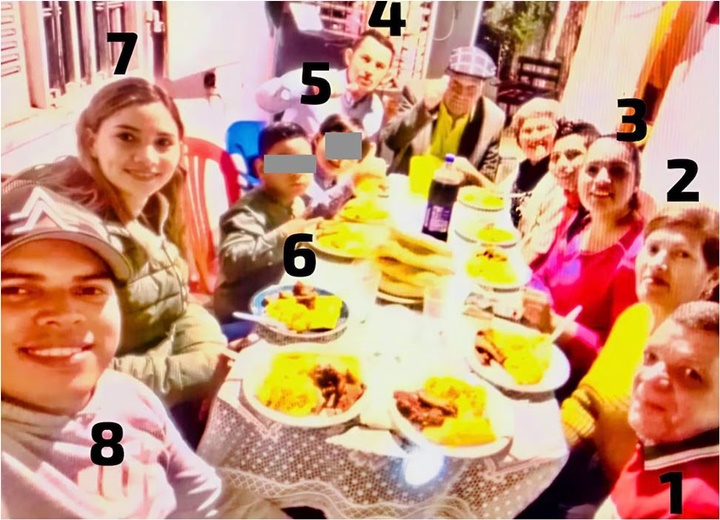 SM3 Rafael Guédez González y familia