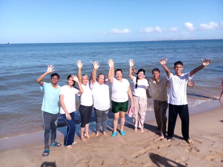 Manifestación y Bautizo en la 1Ra Iglesia Bautista de Cná