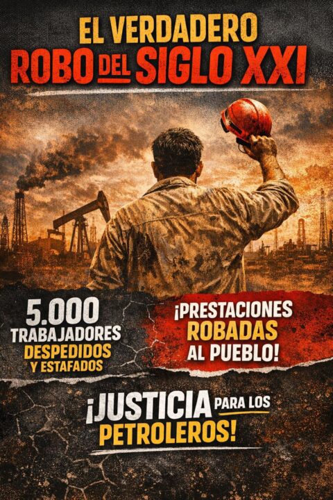 Petroleros fueron expropiados.