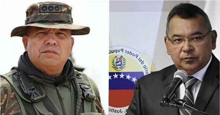 Elio Ramón Estrada y Néstor Reverol