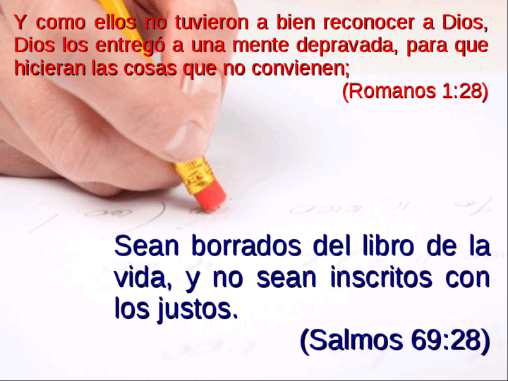 Borrados del Libro de la Vida