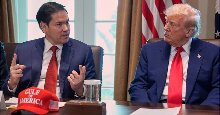 Marco Rubio y Donald Trump