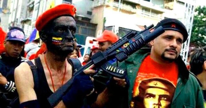 Colectivos en Caracas