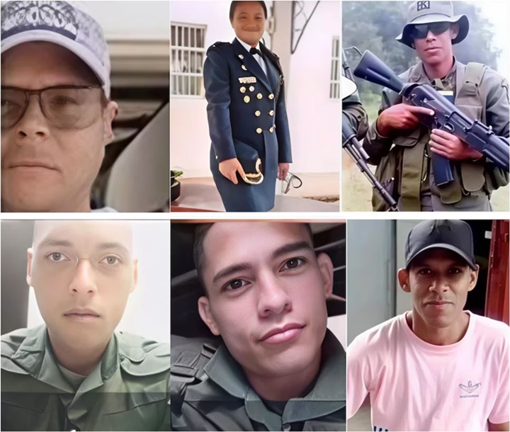 Militares venezolanos fallecidos 3 1 2026