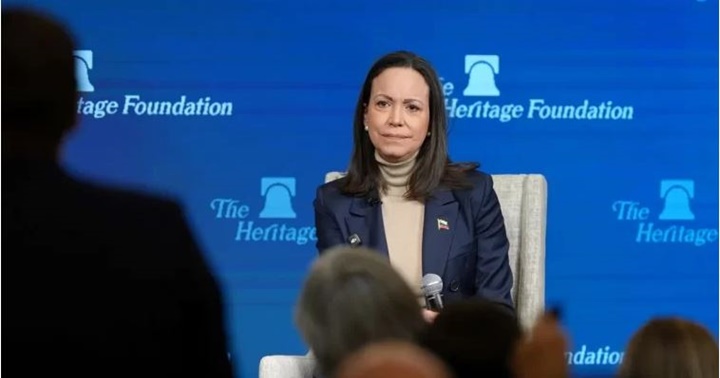 María Corina Machado confía en una transición ordenada con la ayuda de Estados Unidos