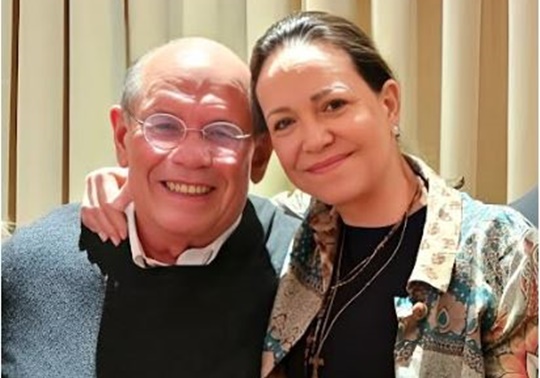 María Corina Machado y Omar Gonazalez Moreno