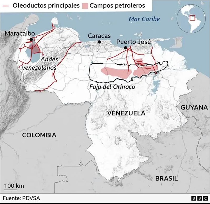 Venezuela oleoductos