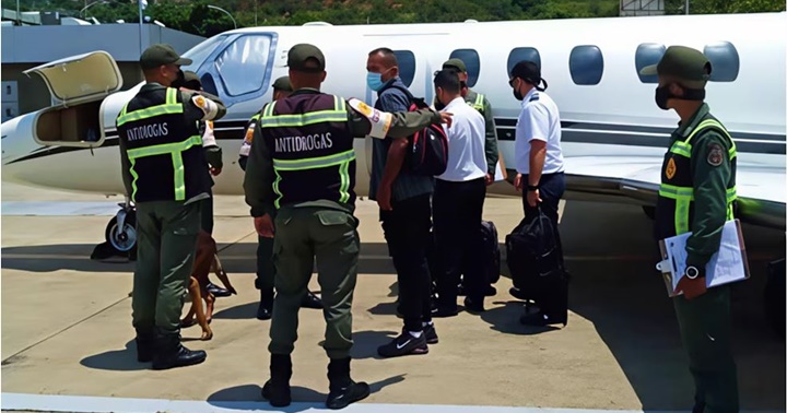 Detenidos antidrogas Venezuela