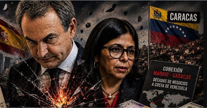 El caso Rodríguez Zapatero reventará décadas de corrupción entre Madrid y Caracas, dijo Omar González Moreno El caso Rodríguez Zapatero reventará décadas de corrupción entre Madrid y Caracas, dijo Omar González Moreno