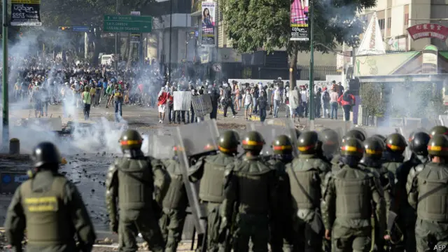 Represión en Venezuela Represión en Venezuela